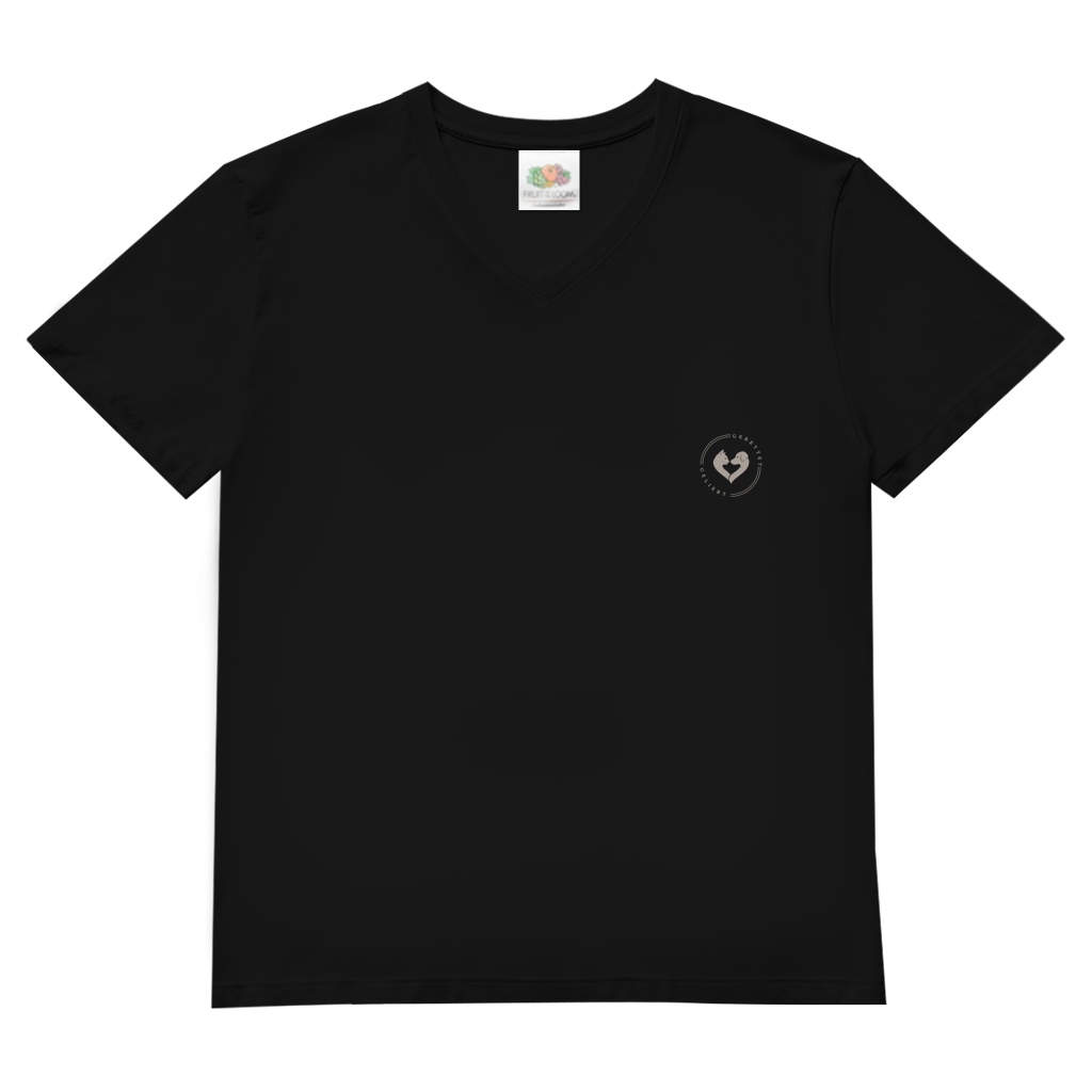 STILLER HELFER - Basic V-Neck T-Shirt Herren (bis 5XL)