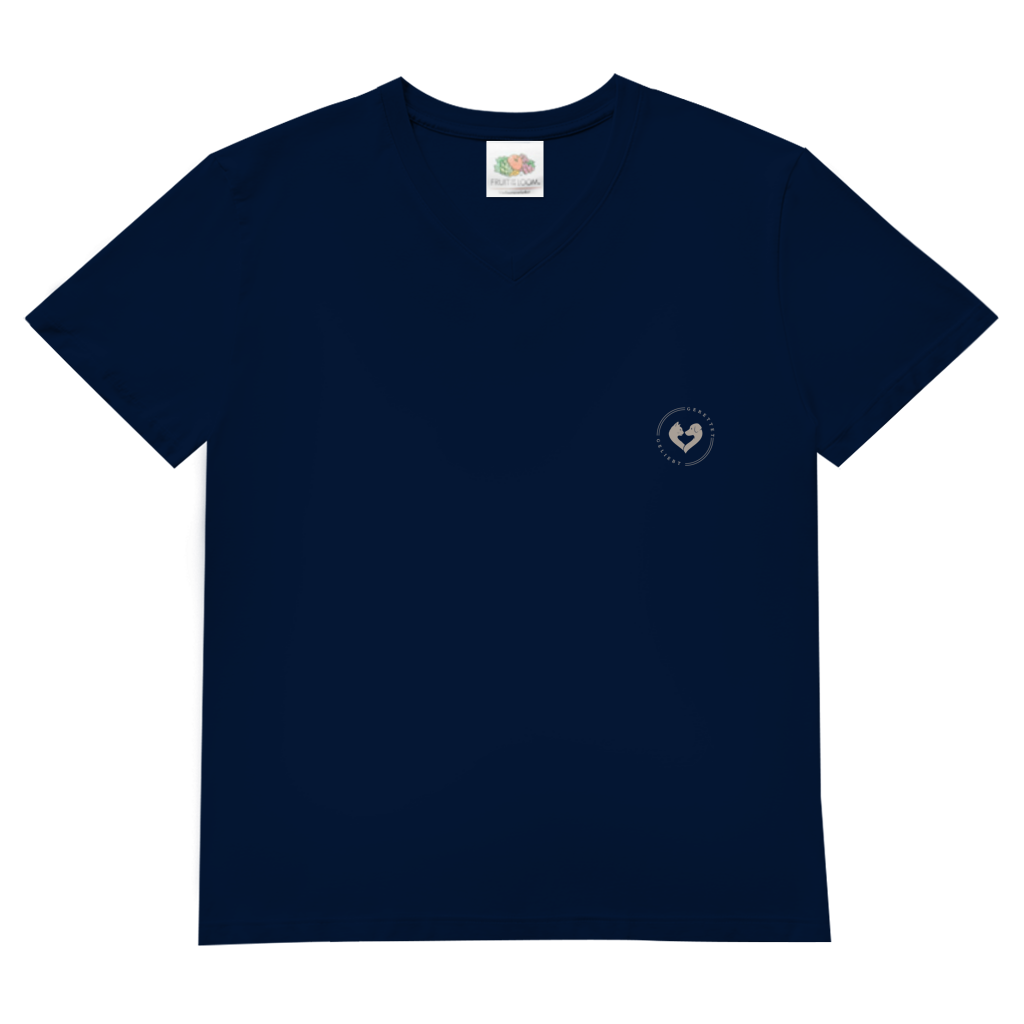 STILLER HELFER - Basic V-Neck T-Shirt Herren (bis 5XL)