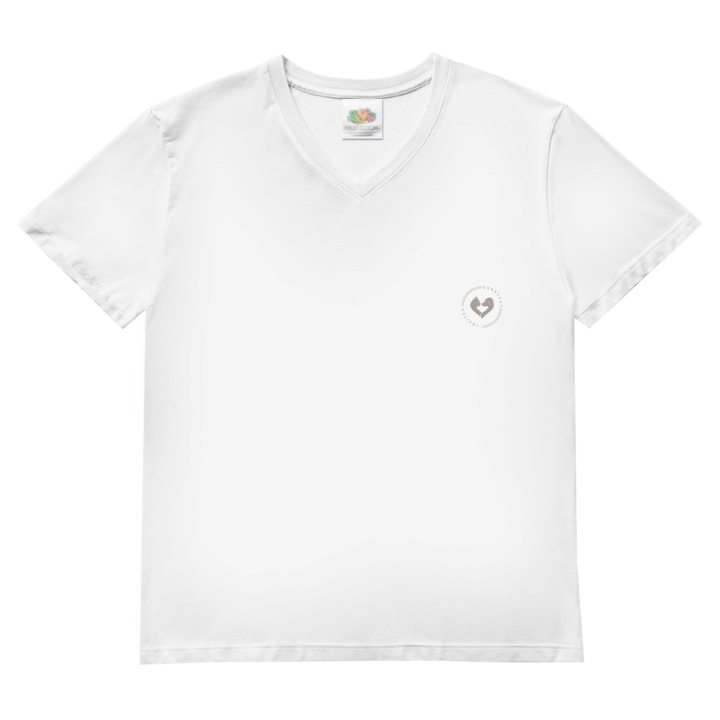 STILLER HELFER - Basic V-Neck T-Shirt Herren (bis 5XL)