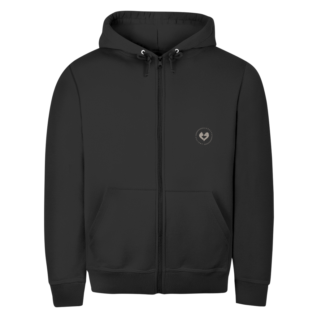 STILLER HELFER – Zipper Hoodie Herren (bis 5XL)