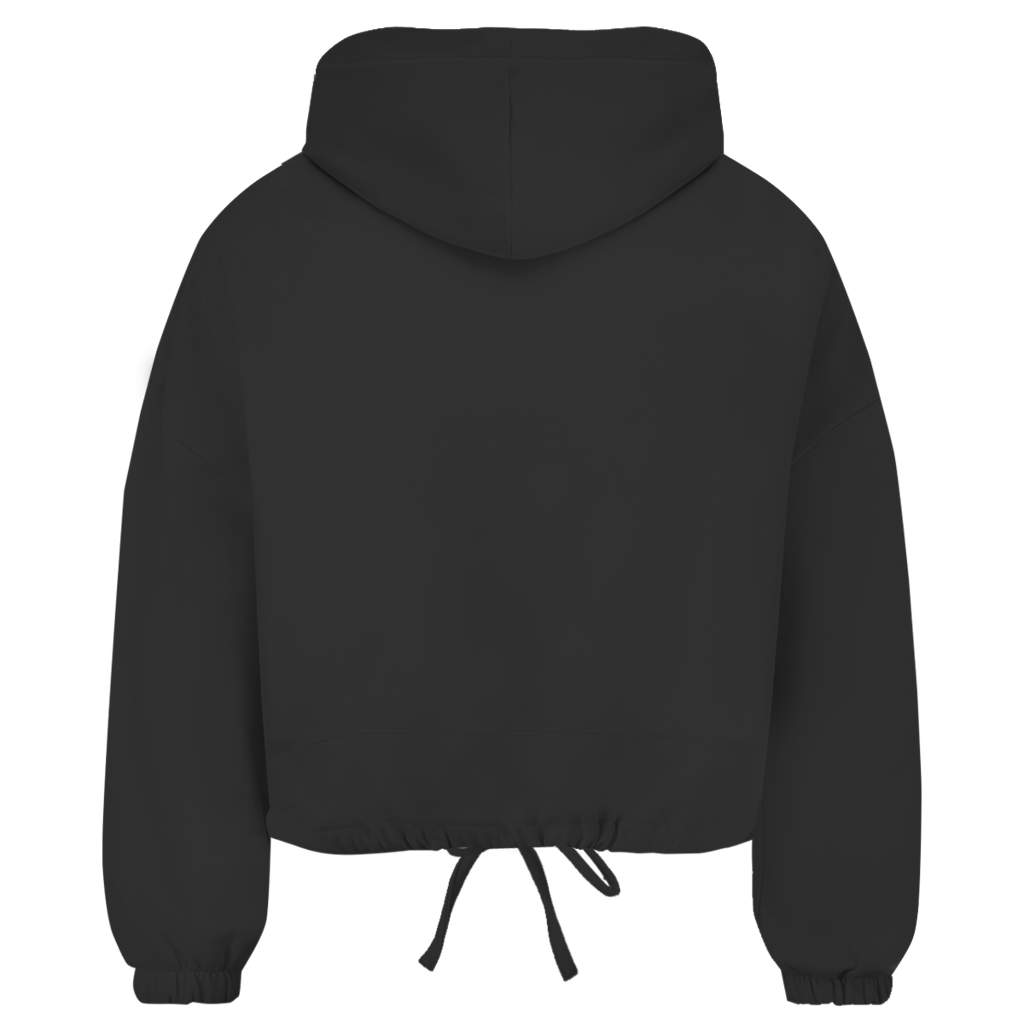 STILLER HELFER – Cropped Oversize Hoodie Damen