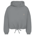 STILLER HELFER – Cropped Oversize Hoodie Damen