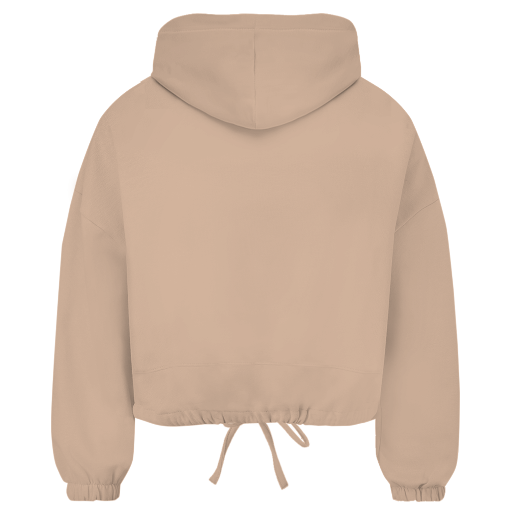 STILLER HELFER – Cropped Oversize Hoodie Damen