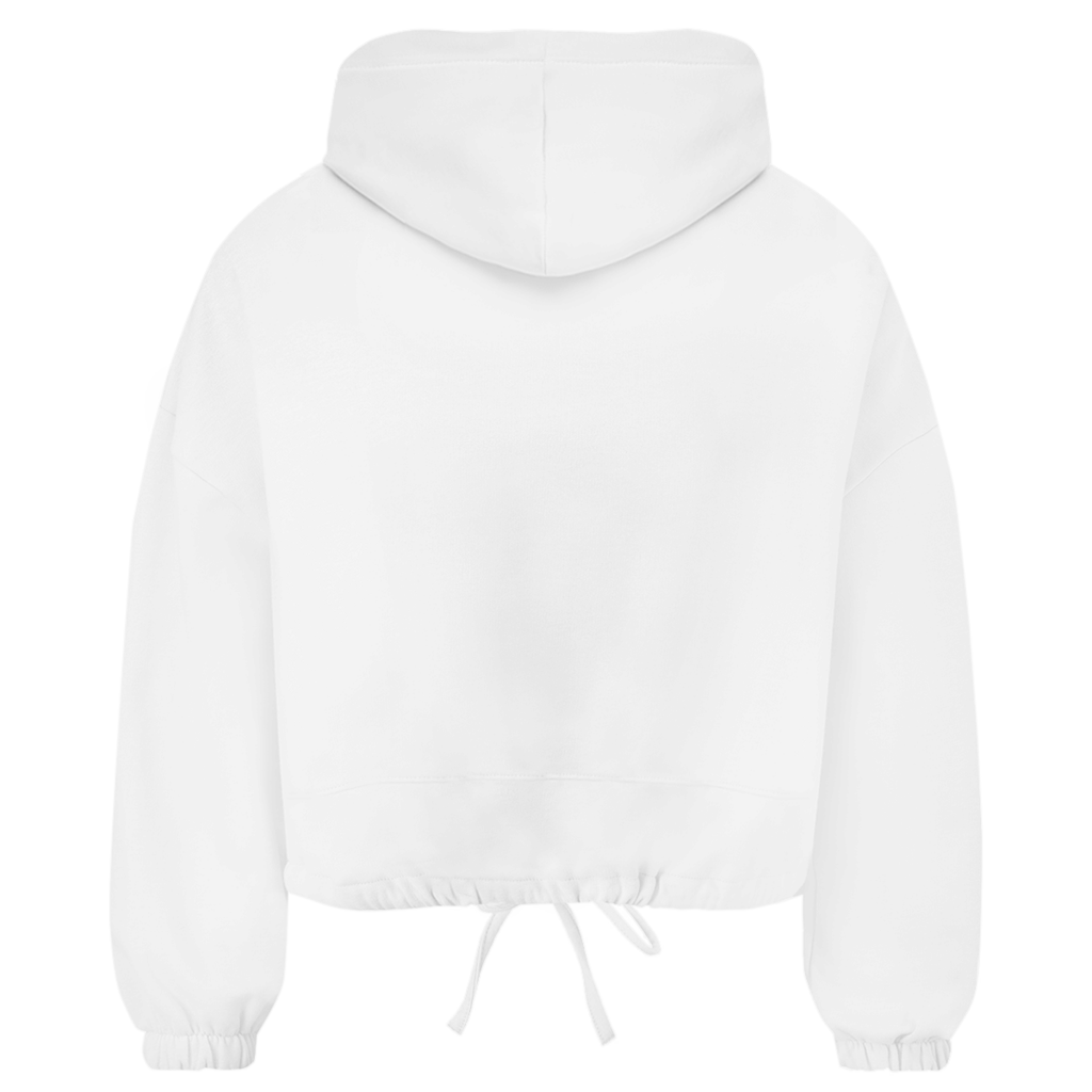 STILLER HELFER – Cropped Oversize Hoodie Damen