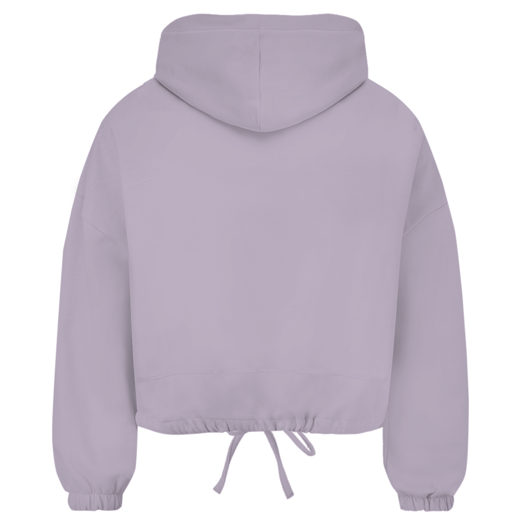 STILLER HELFER – Cropped Oversize Hoodie Damen