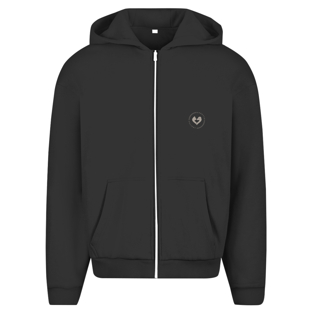 STILLER HELFER - Unisex Oversize Zipper Hoodie