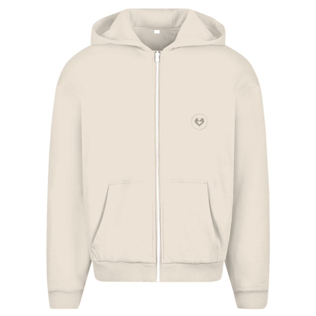STILLER HELFER - Unisex Oversize Zipper Hoodie