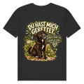 Romy – Du hast mich gerettet | Herren Premium Bio T-Shirt – Einseitig bedruckt