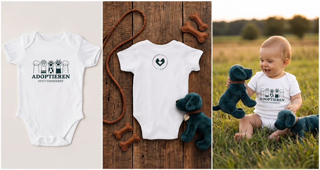 Adoptieren statt ignorieren – Bio Baby Body