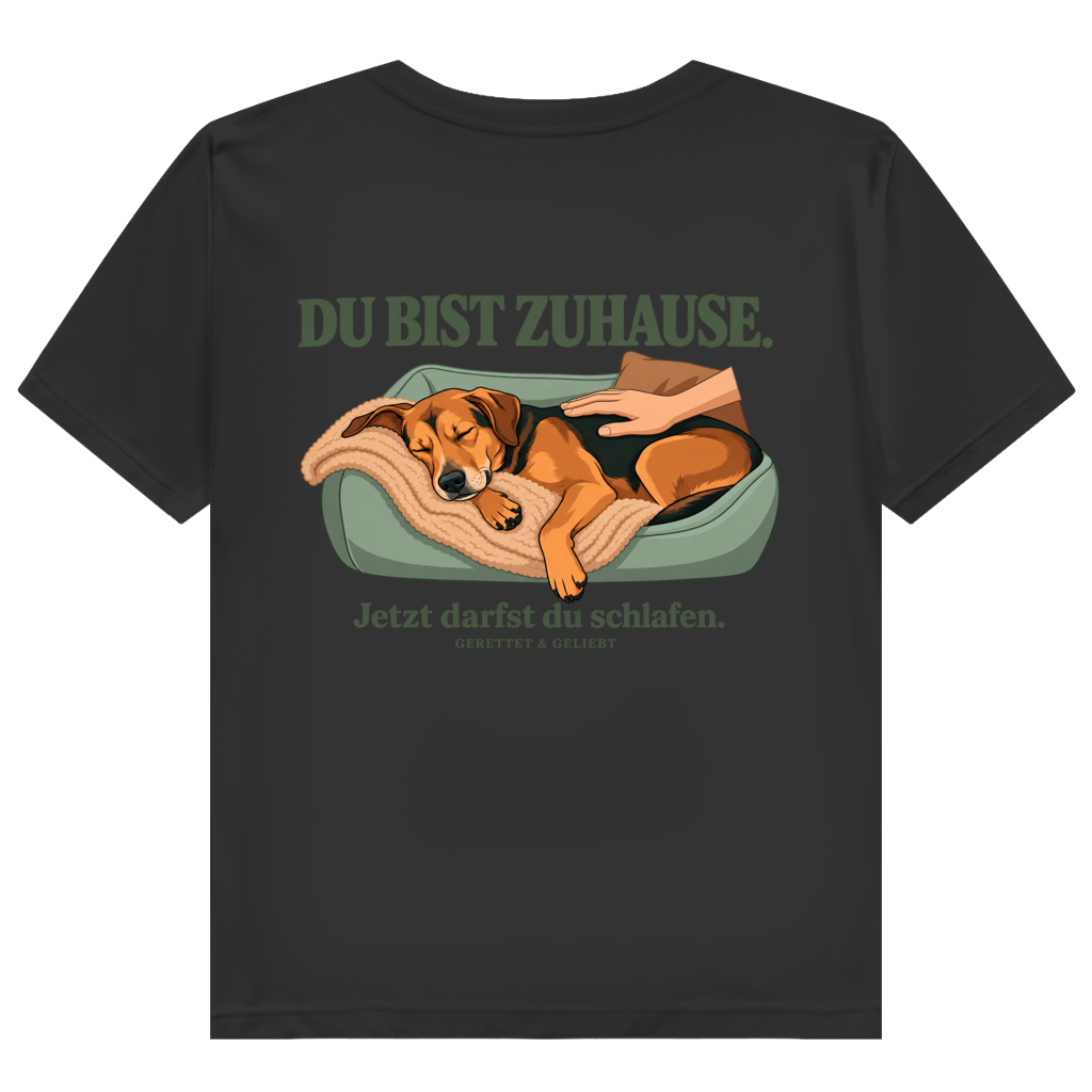 Du bist Zuhause - Premium Bio T-Shirt Damen