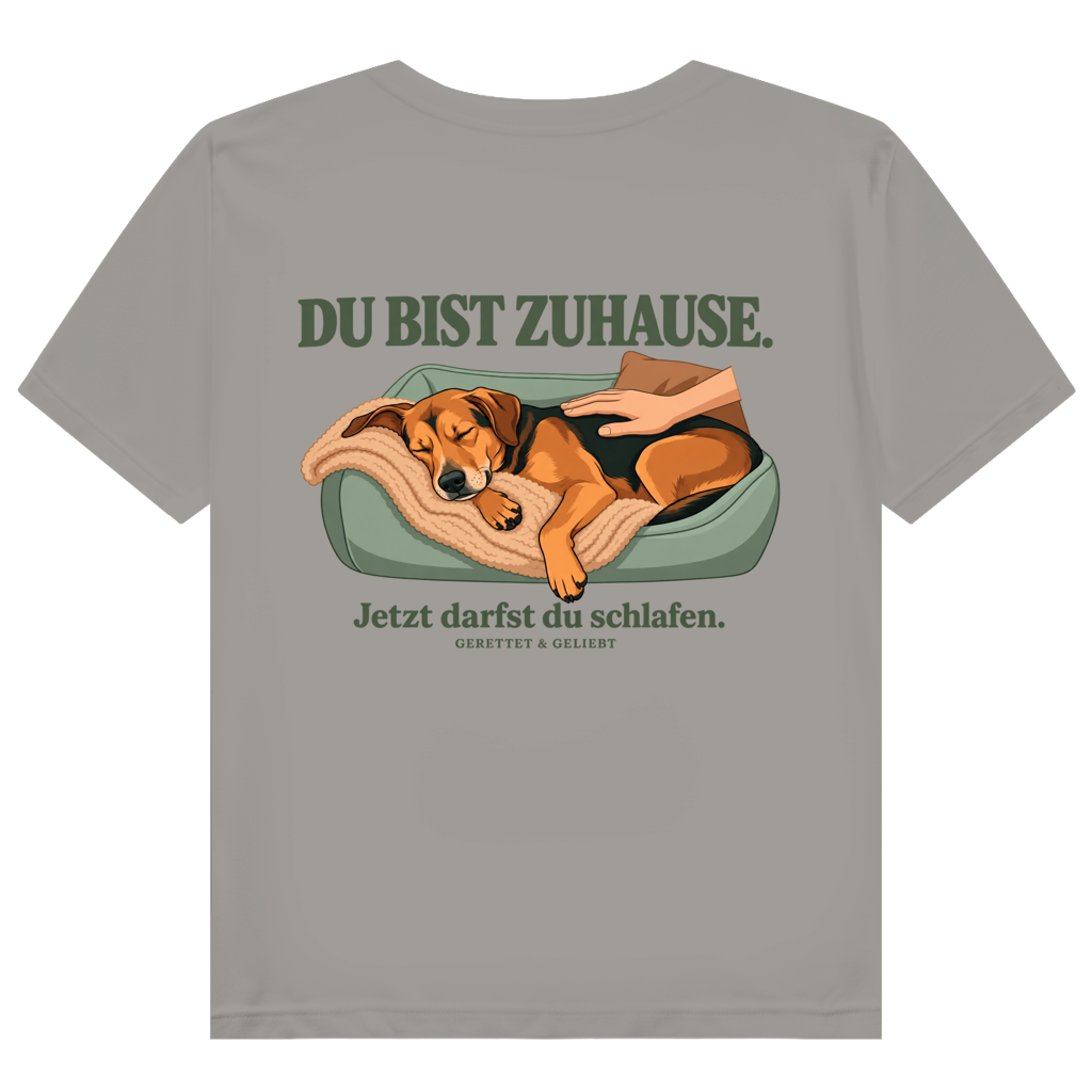 Du bist Zuhause - Premium Bio T-Shirt Damen