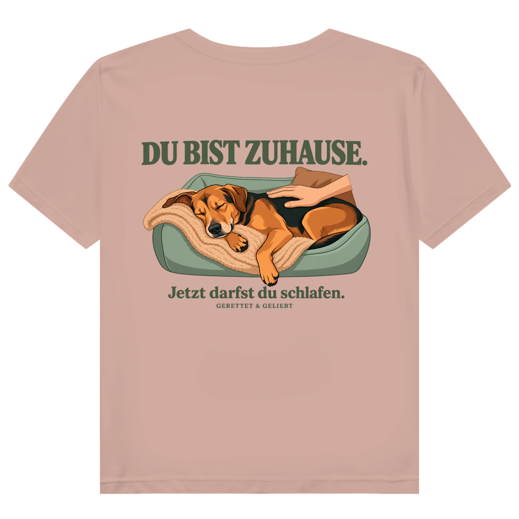 Du bist Zuhause - Premium Bio T-Shirt Damen