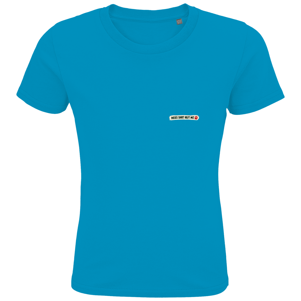 Jeder kann helfen - Premium Bio T-Shirt Kids (dunkle Farben)