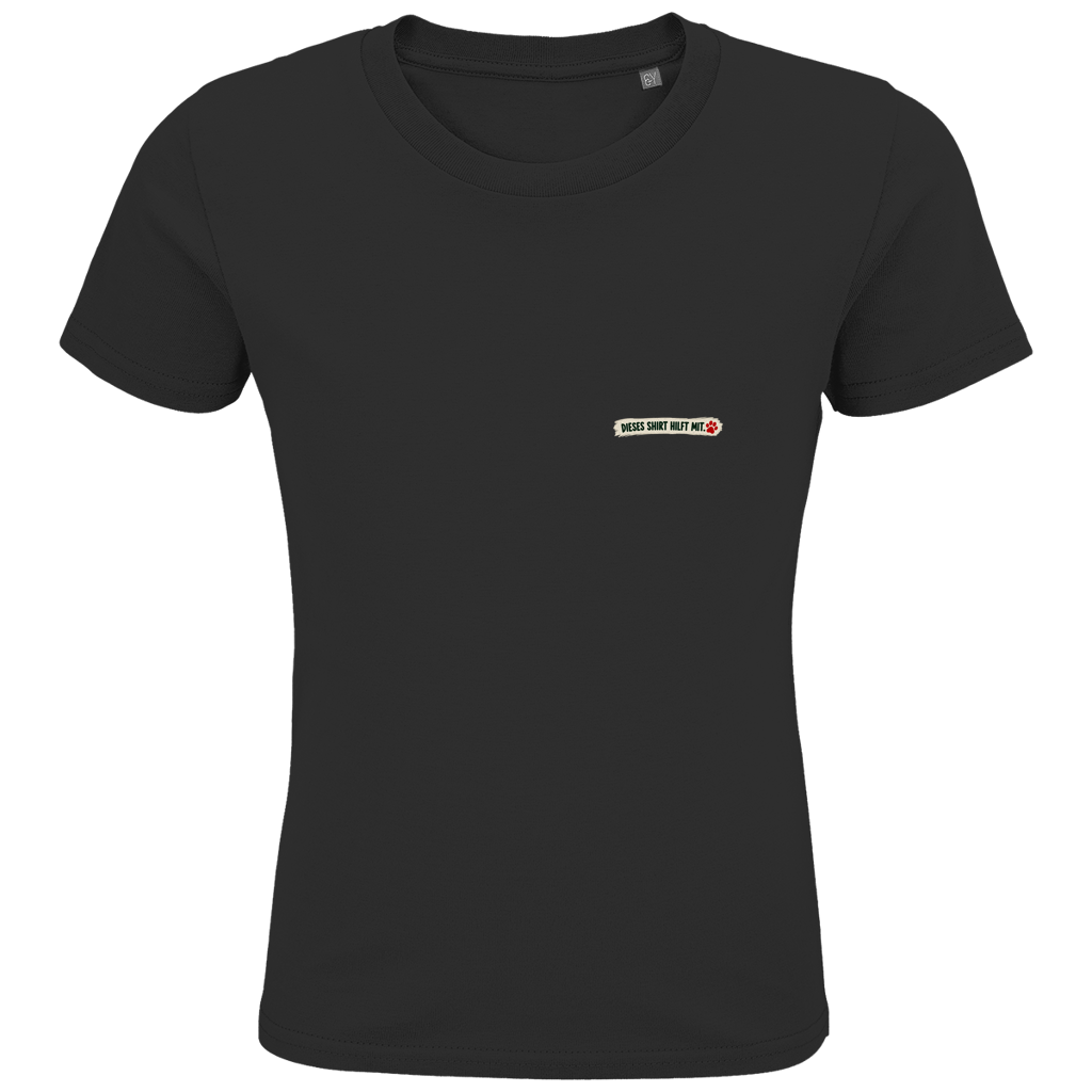 Jeder kann helfen - Premium Bio T-Shirt Kids (dunkle Farben)