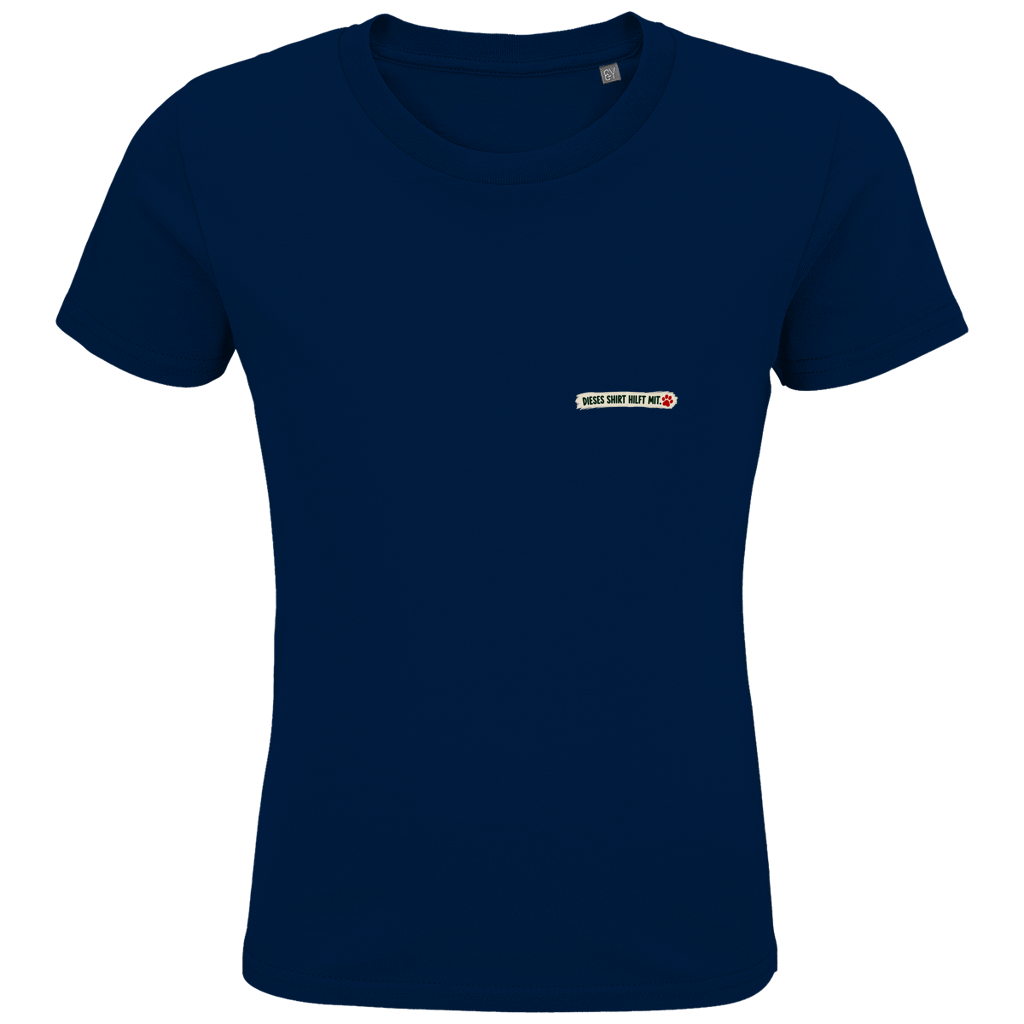 Jeder kann helfen - Premium Bio T-Shirt Kids (dunkle Farben)