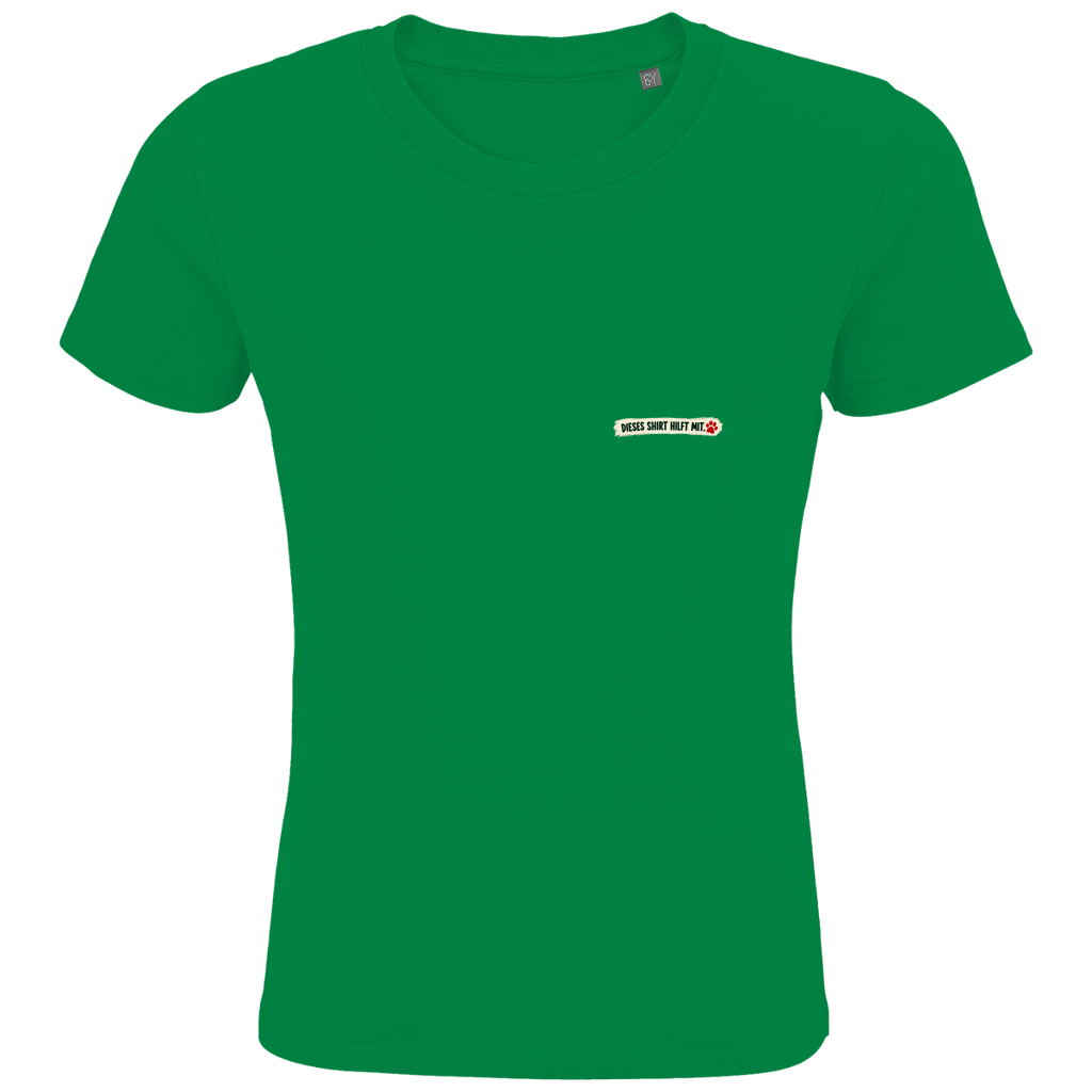 Jeder kann helfen - Premium Bio T-Shirt Kids (dunkle Farben)