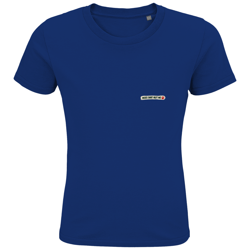 Jeder kann helfen - Premium Bio T-Shirt Kids (dunkle Farben)