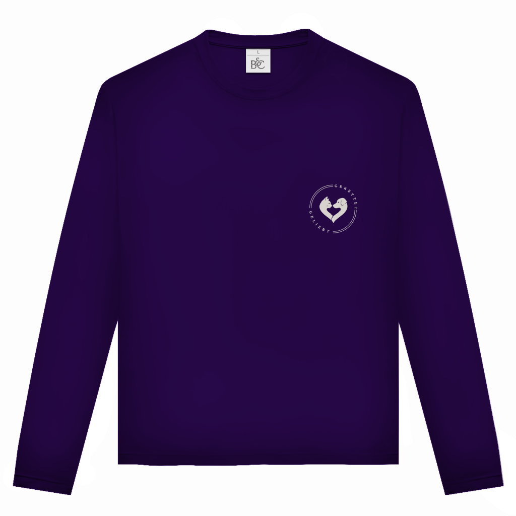 Liebe statt Mitleid – Unisex Langarmshirt
